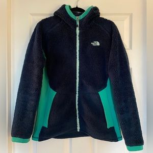 North Face - Fleece/Sherpa Full Zip Jacket - Women’s Size M